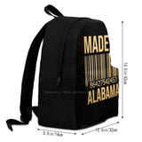 State Flag Map Travel Pride Backpack