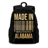 State Flag Map Travel Pride Backpack