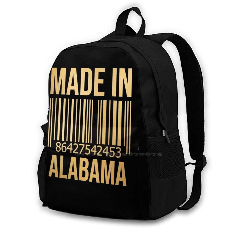 State Flag Map Travel Pride Backpack
