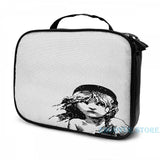 Les Miserables Musical Backpack USB Charge School Travel Laptop Bag