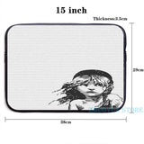 Les Miserables Musical Backpack USB Charge School Travel Laptop Bag