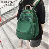 Mara's Dream Waterproof Nylon Backpack Women School Bookbag