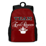 Evil Queen School Bags For Teenage Girls Laptop Travel Bags Once Upon A Time