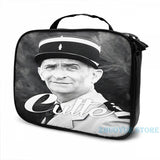 Louis De Funes Graphic Print USB Charge Backpack