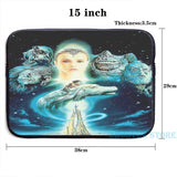 Funny Graphic The Neverending Story USB Charge Backpack