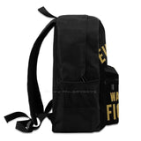 Kung Fu Master Backpack for Men Women Girls