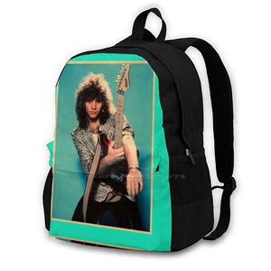 Rock N Roll Heart Young Backpack For Men Women Girls