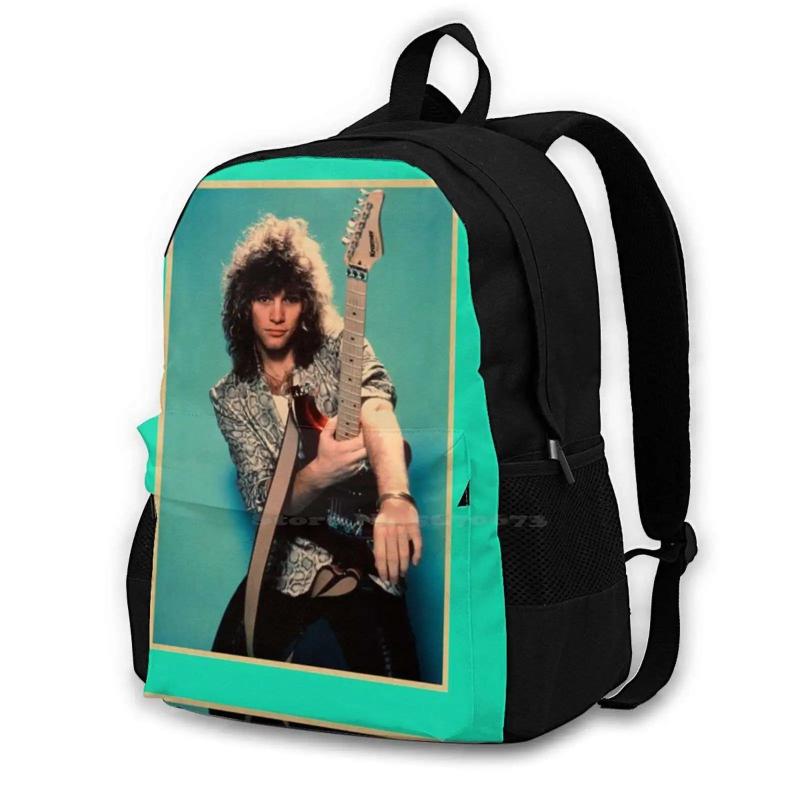 Rock N Roll Heart Young Backpack For Men Women Girls