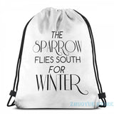 Skulduggery Pleasant Sparrow Flies South USB Charge Backpack