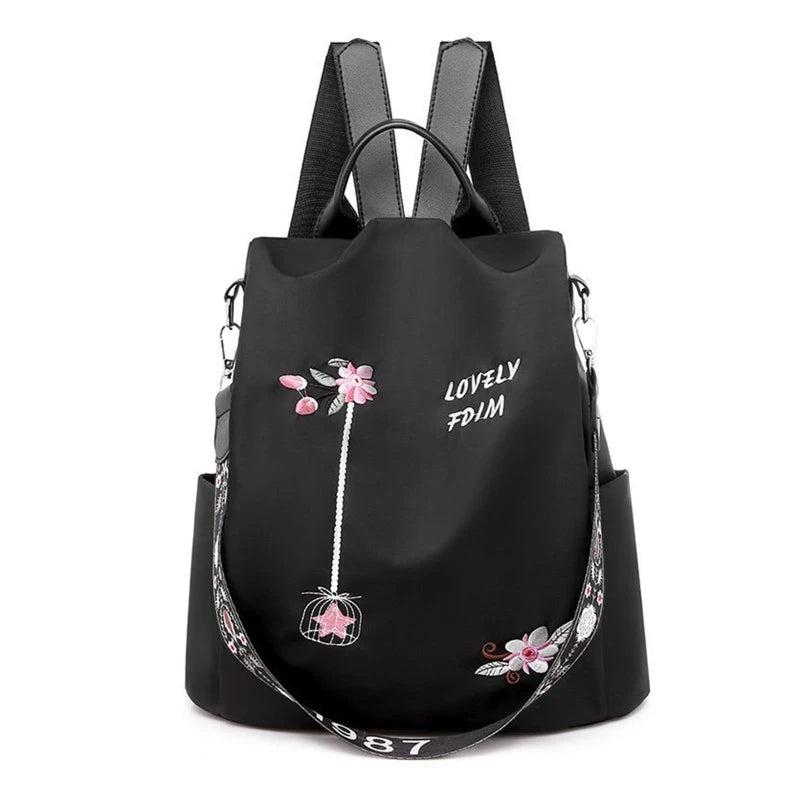 Anti Theft Women Backpack Ladies Daypack Lightweight School Bag