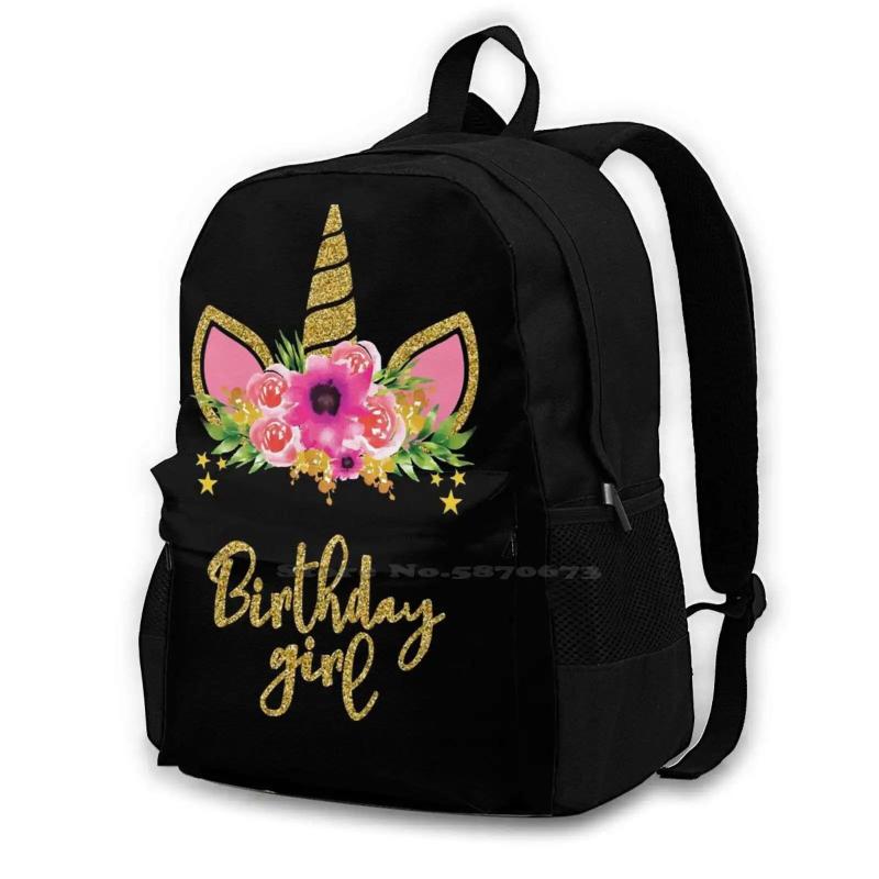 Unicorn Birthday Girl - Funny Birthday Party Present Bag