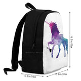 Unicorn Fantasy Backpack for Travel and School