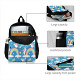 Large Capacity Backpack Laptop Travel Bags Unicorn Mythical Horse Magical