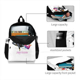 Teenage Girls School Laptop Travel Bag Dance Sport Dynamic Modern