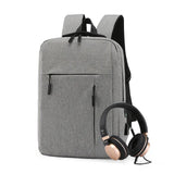 Anti Theft Oxford Men 15 inch Laptop Backpack USB Charging