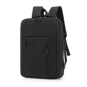 Anti Theft Oxford Men 15 inch Laptop Backpack USB Charging