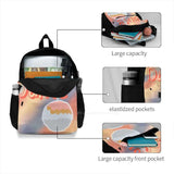 Retro Dance Roller Skates Backpack - Pheonixrzg Crystal Ball Rainbow
