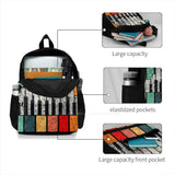 Keyboardist Travel Laptop School Backpack Bag Piano Player Keyboardist