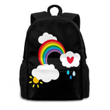 Rainbow Weather Pattern Backpacks