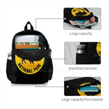 Yellowstone National Park Backpack For Student School Laptop Travel Bag