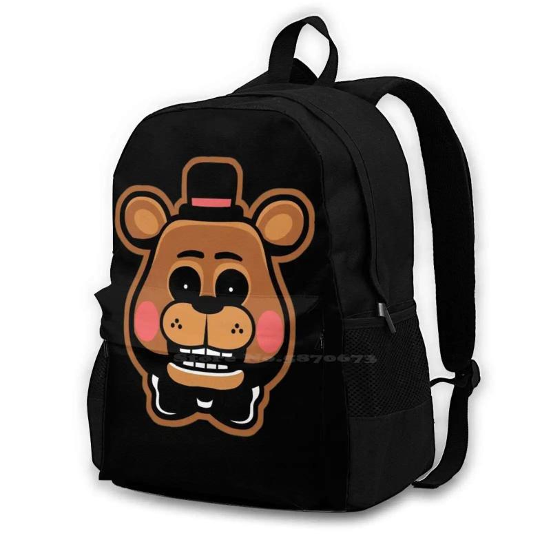 Fazbear Stare Laptop Travel School Bag
