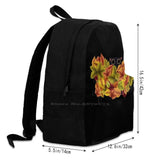 Kitten Hiding In A Bush Backpack