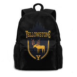 Yellowstone Park Backpacks for Men Women Teenagers Girls
