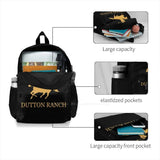 Yellowstone Dutton Ranch Backpack - Cowboy John Dutton Beth Dutton