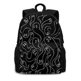 Spectres Travel Laptop Bagpack Ghosts Haunted Mansion Spooky Halloween