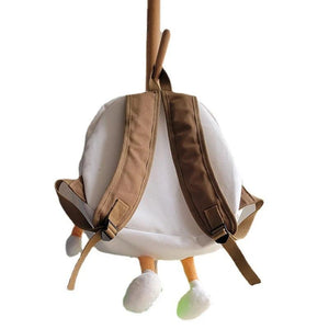 D0LF Women Hamburger Backpack Casual Rucksack for Teenage Girls