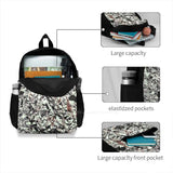 Teen College Student Backpack Laptop Travel Bag 5G Proof Aluminium Foil