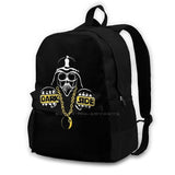 Dark Funny Darth Vader Backpack Student School Laptop Travel Bag