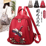 Casual Oxford Women's Backpack High Student Girls School Bag