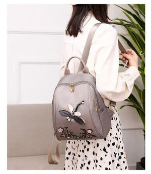 Casual Oxford Women's Backpack High Student Girls School Bag