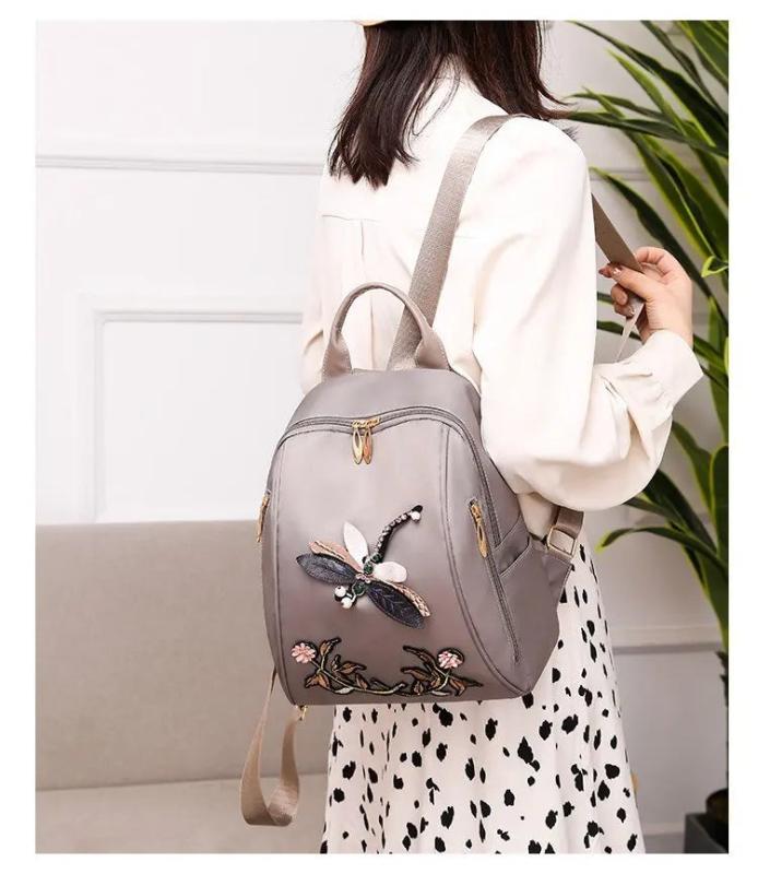 Casual Oxford Women's Backpack High Student Girls School Bag