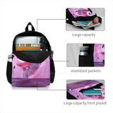 Shy Guy Ballerina Women Men Teens Laptop Travel School Bags