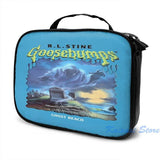 Funny Ghost Beach Goosebumps USB Charge Backpack Travel Laptop Bag