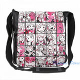 Uraraka Ochako Collage USB Charge Backpack for School Travel