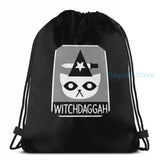 Funny Graphic Print NITW - Witch USB Charge Backpack Men Women Travel Laptop Bag