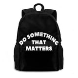 3D Print Backpack Casual Bag for a Better Future