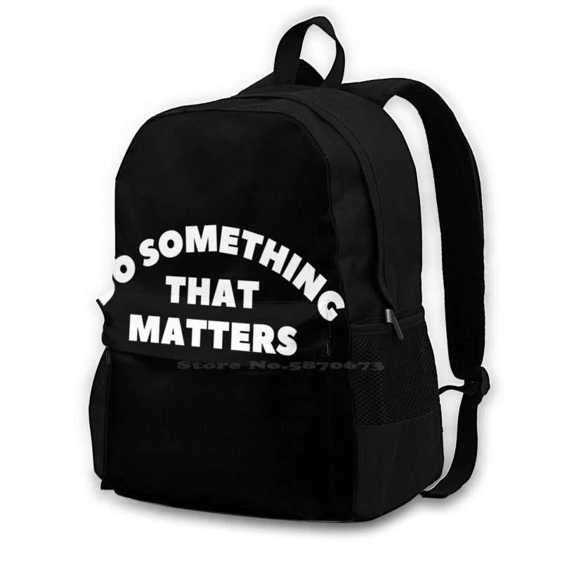 3D Print Backpack Casual Bag for a Better Future