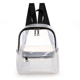 Transparent PVC Backpack Waterproof Beach Bag Lightweight Softback