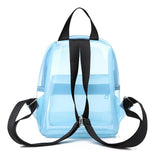 Transparent PVC Backpack Waterproof Beach Bag Lightweight Softback