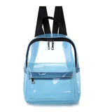 Transparent PVC Backpack Waterproof Beach Bag Lightweight Softback