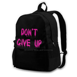 School Bag Big Capacity Backpack Laptop 15 Inch Never Give Up Future