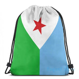 Patriotic Djibouti Flag USB Charge Backpack Men Women Travel Laptop Bag