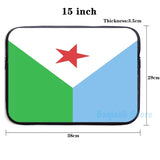 Patriotic Djibouti Flag USB Charge Backpack Men Women Travel Laptop Bag