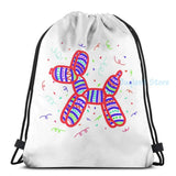 Funny Graphic print Party Balloon Dog 2 USB Charge Backpack School bags