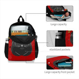 Red Bubble Loaf Cat Arrival Satchel Backpack