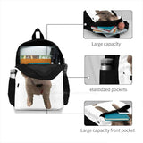 Sasha G Small Dog Travel Laptop Backpack - Decalpetpal